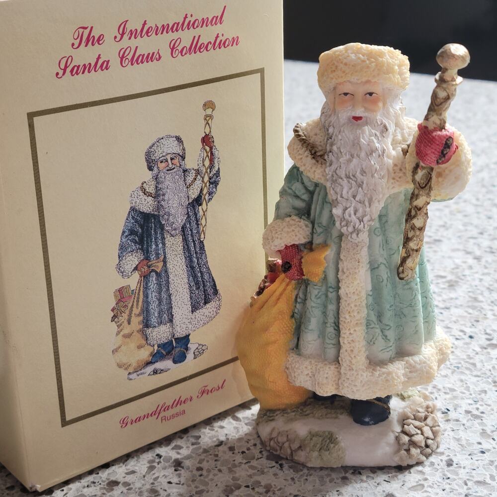 VTG 1993 International Santa Claus Collection Grandfather Frost Russia Figurine